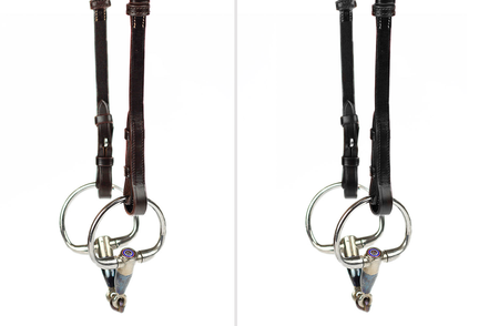 PS of Sweden Cheek Pieces with selectable cradles; flat; french hook
