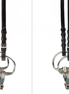 PS of Sweden Cheek Pieces with selectable cradle; flat; regular buckles