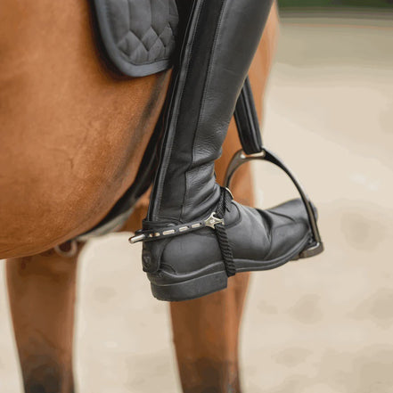 Sprenger Ultra fit Extra Grip spurs Rounded 