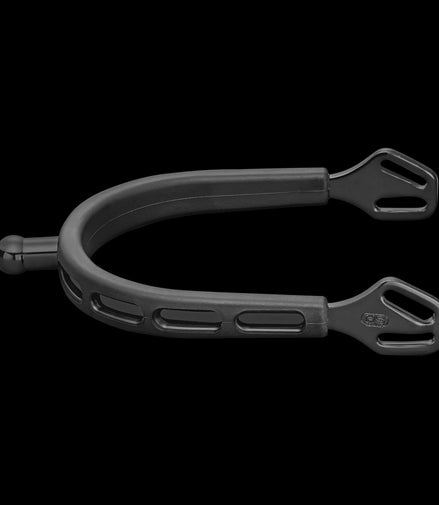 Sprenger Ultra fit Extra Grip spurs "Black Series" Ball-shaped