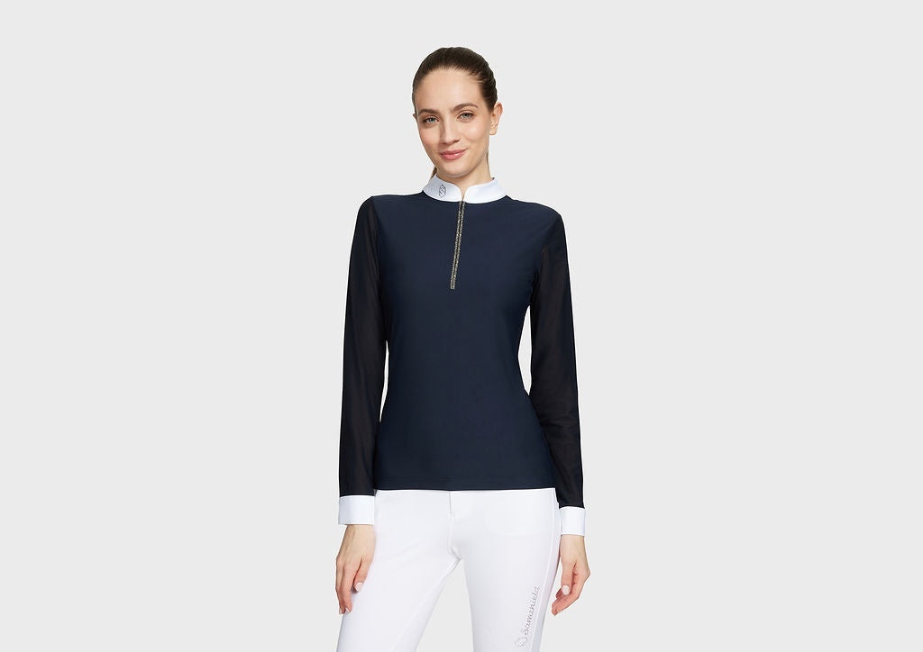 Samshield Shirt Long Sleeve Aloise Boreal Women