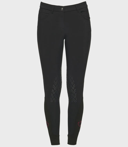 Cavalleria Toscana Damen-Reithose mit klassischem Knie-Grip
