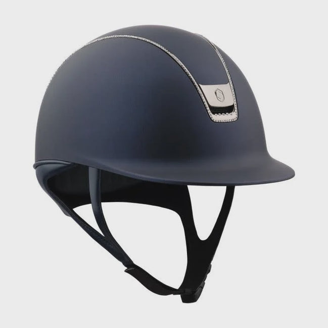 Samshield Matt 2.0 Blau Chrom Schwarz Voll Swaro 300 Kristalle