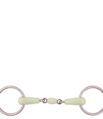 BR Double Jointed Water Snaffle Apple Mouth