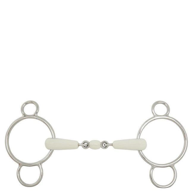 BR Double Jointed Pessoa Water Snaffle Combo Comfort
