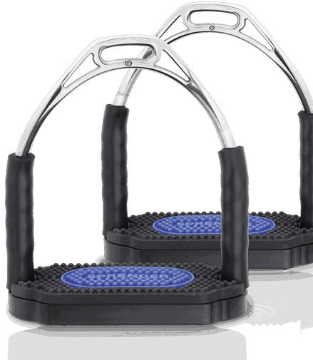 Sprenger Bow Balance Stirrups - Stainless steel Edelstaal 110mm