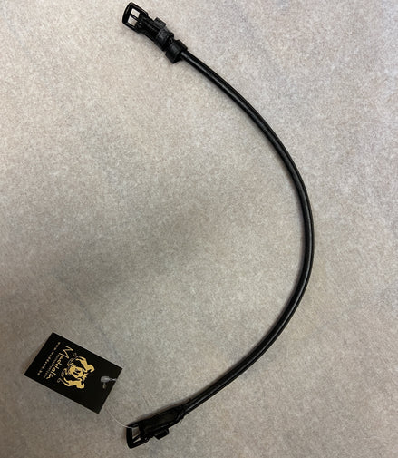 Mrs. Ros Keelriem Rondgenaaid Black Chrome Cob