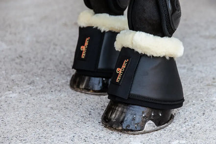 Kentucky Sheepskin Leather Overreach Boots