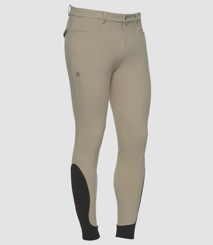 Cavalleria Toscana Herren-Reithose mit Kniebesatz Basic