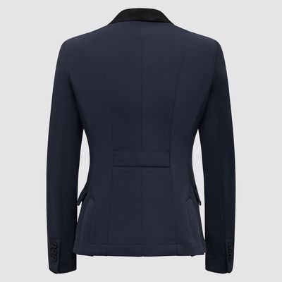 Veste de compétition Cavalleria Toscana pour filles avec fermeture éclair
