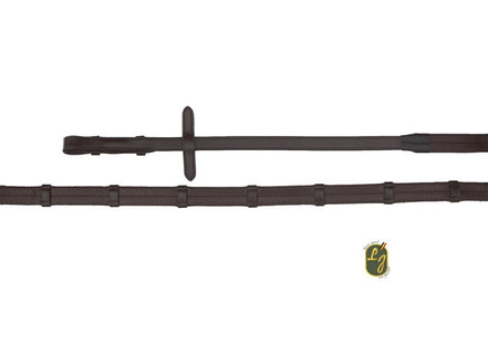 LJ Leathers Teugels NEW PRO - messing gespen - 16mm