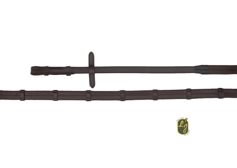 LJ Leathers Teugels NEW PRO - messing gespen - 16mm