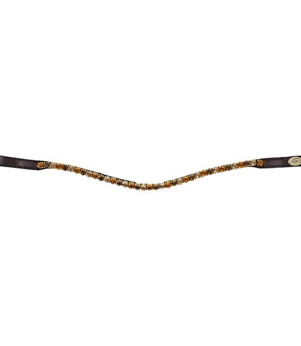HFI Straight Browband + Rhinestones