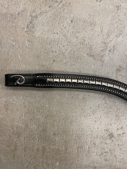 Dy'on Silver Clincher V-Shaped Browband Hunter