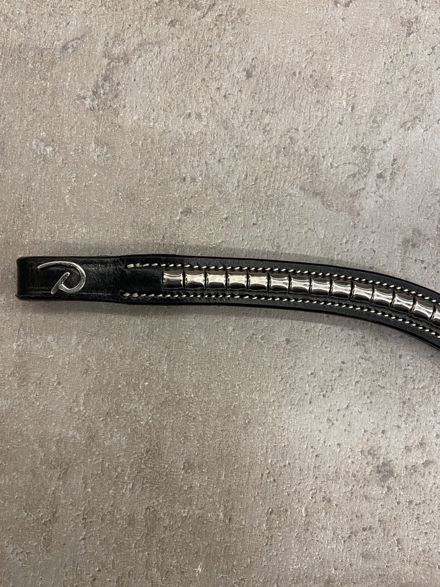 Dy'on Silver Clincher V-Shaped Browband Hunter