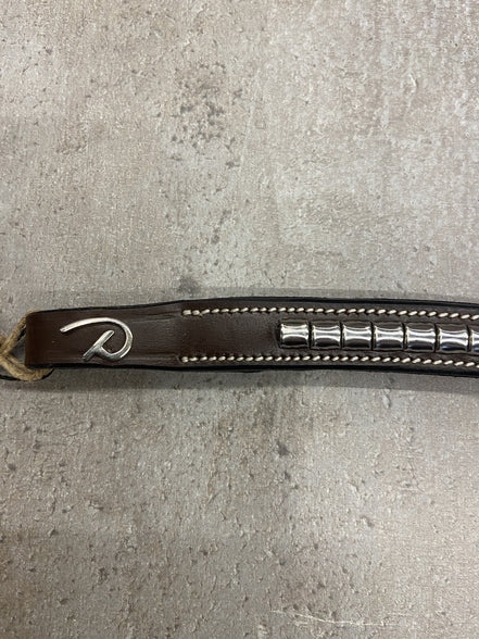 Dy'on Silver Clincher V-Shaped Browband Hunter