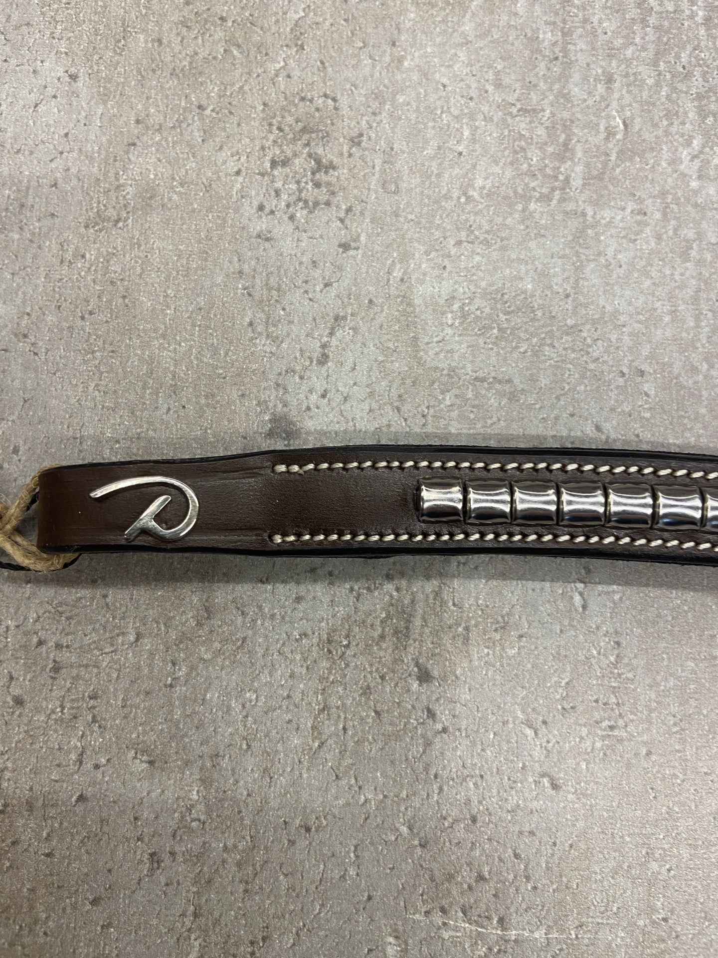 Dy'on Silver Clincher V-Shaped Browband Hunter