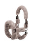 Eskadron Headcollar Double Pin Faux Fur Complete Platinum 24