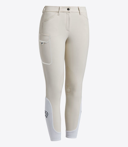 Cavalleria Toscana Jumping Cargo Rijbroek Knee Grip Meisjes FW24
