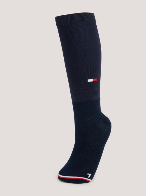 Tommy Hilfiger Equestrian New York Winter Socks Desert Sky