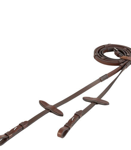 BR Rubber reins with stops