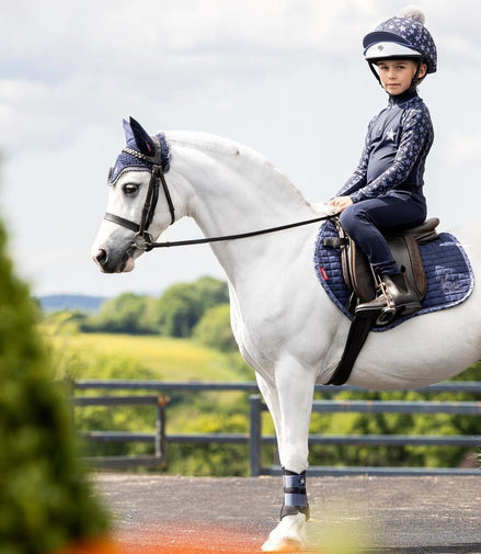 LeMieux Mini Zadeldek Suede Jump Square