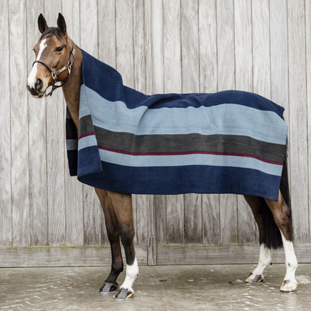 Kentucky Heavy Fleecedeken Paardendeken Square Stripes