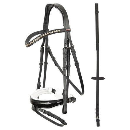 Premiere Hoofdstel Brest Met Lacque Antislip teugels