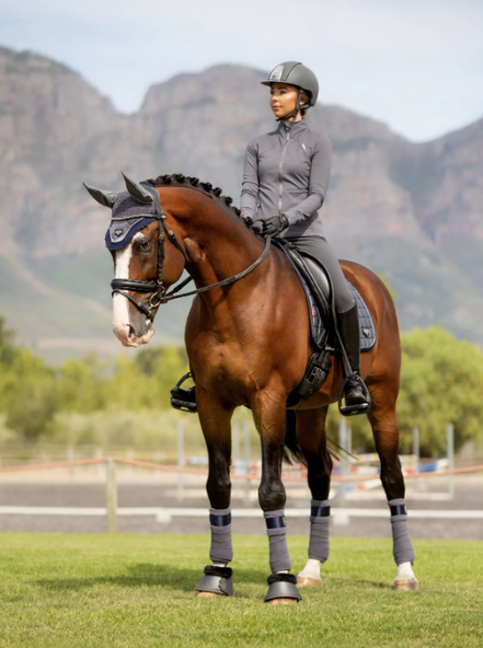 LeMieux Jump Boots with Fleece Edge Twilight