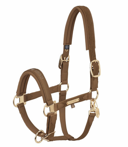 Eskadron Halter Faux Leather Plait Double Pin Heritage 24/25
