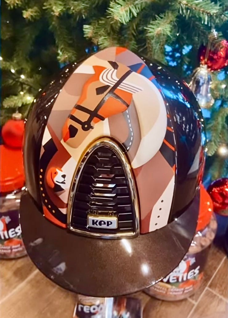 Kep Italia Cromo 2.0 Polish Brown Front Pegasus Orange Mirror Gold Strap Cognac