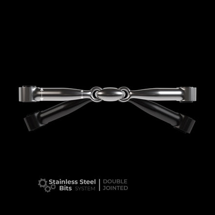 Winderen Mondstuk Dubbel Gebroken Stainless Steel