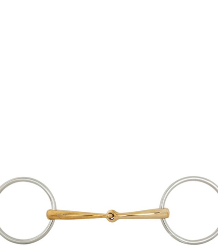 BR Single Jointed Water Snaffle Soft Contact