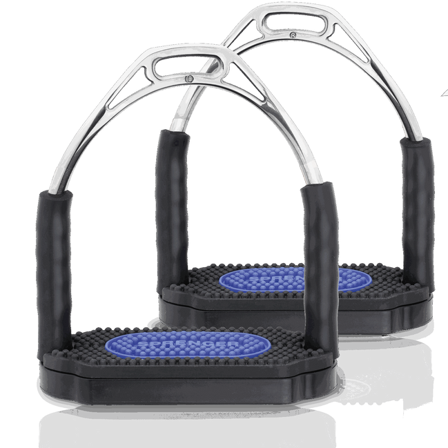 Sprenger Bow Balance Stirrups - Stainless steel Edelstaal 130mm