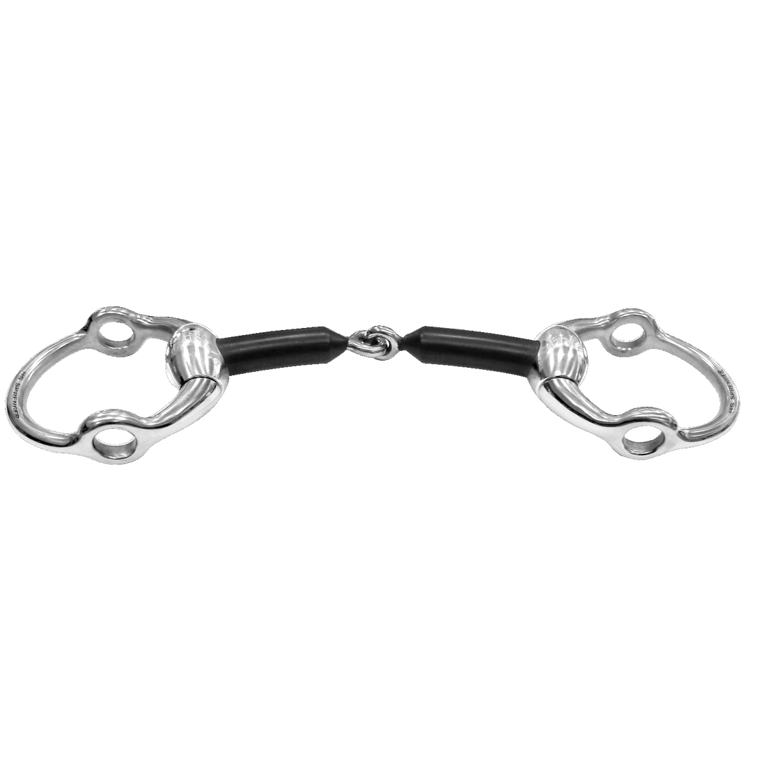 Sprenger Eggbutt Gag bit stainless steel/hard carbon