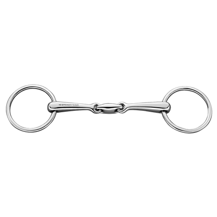Sprenger MAX-Control Edelstahlgebiss - Doppelt gebrochene Wassertrense