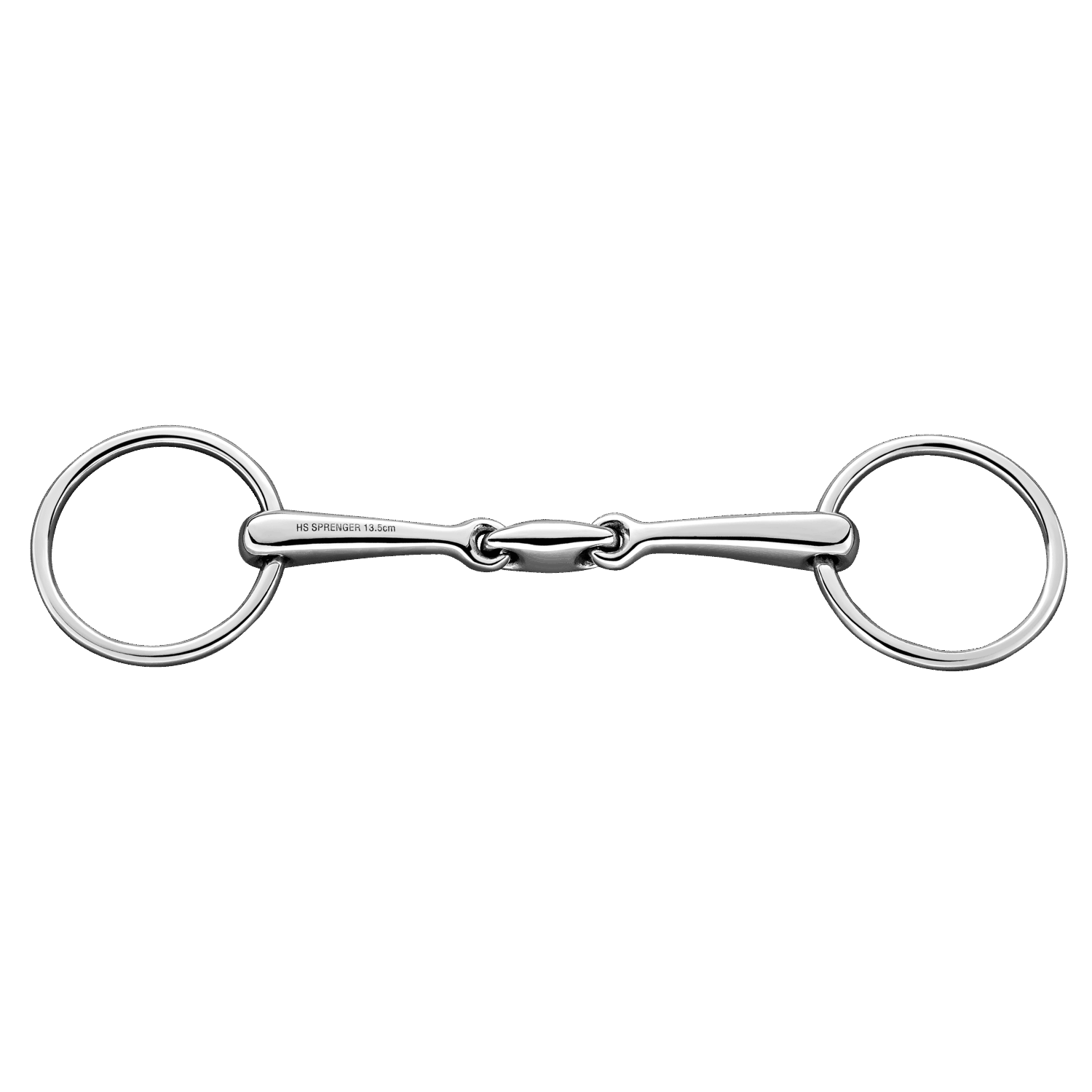 Sprenger MAX-Control Edelstahlgebiss - Doppelt gebrochene Wassertrense