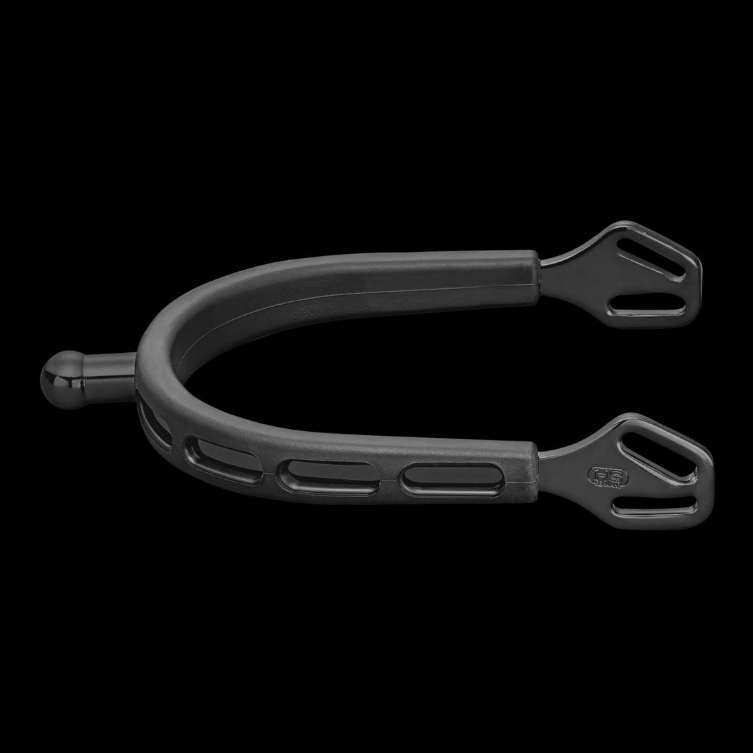 Sprenger Ultra fit Extra Grip spurs "Black Series" Ball-shaped