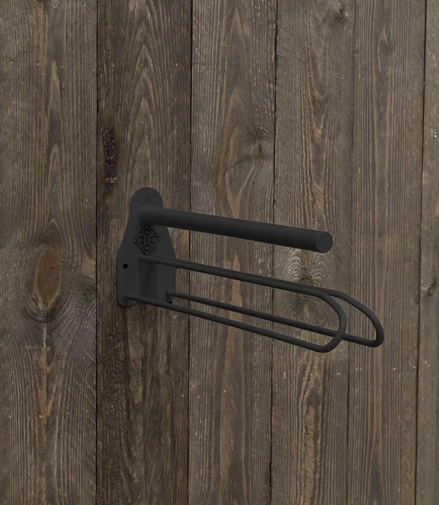 Kentucky Zadelrek metaal met zadeldekhouder