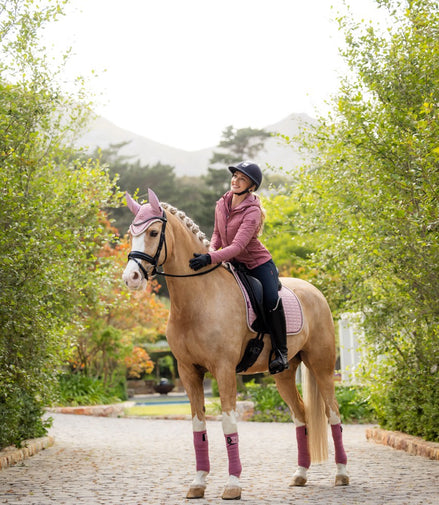 LeMieux Suede Saddle Pad Blossom SS25