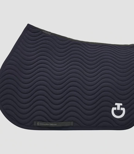 Cavalleria Toscana Gesteppte Wave Jersey-Schabracke