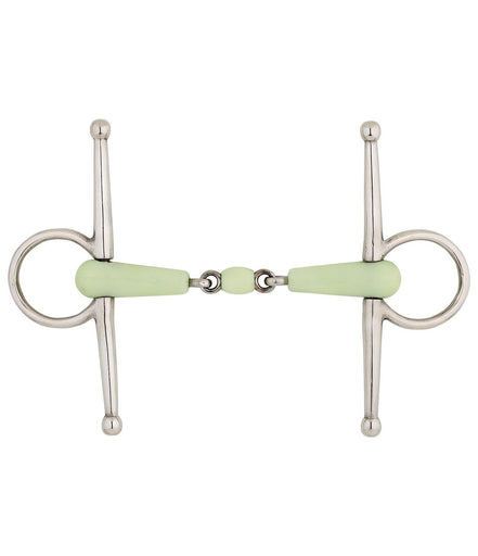 BR Double Jointed Apple Mouth Gag Bit - 15mm