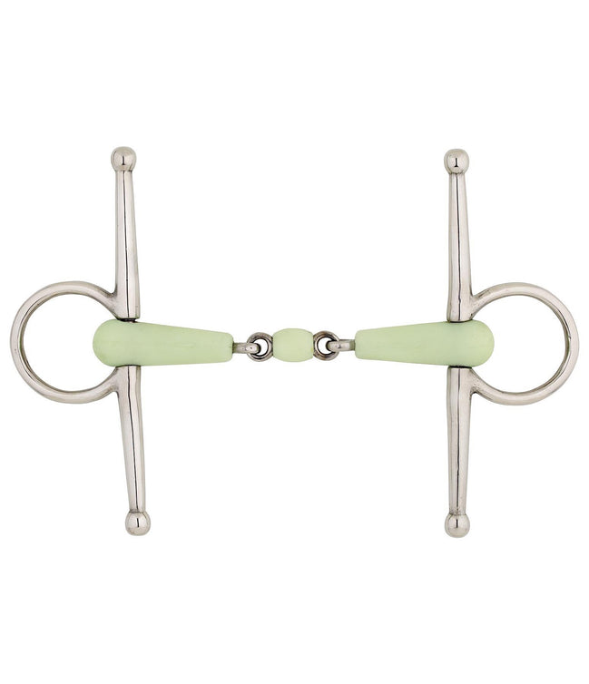 BR Double Jointed Apple Mouth Gag Bit - 15mm