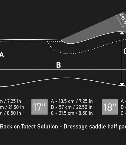 Tapis de selle de dressage Winderen