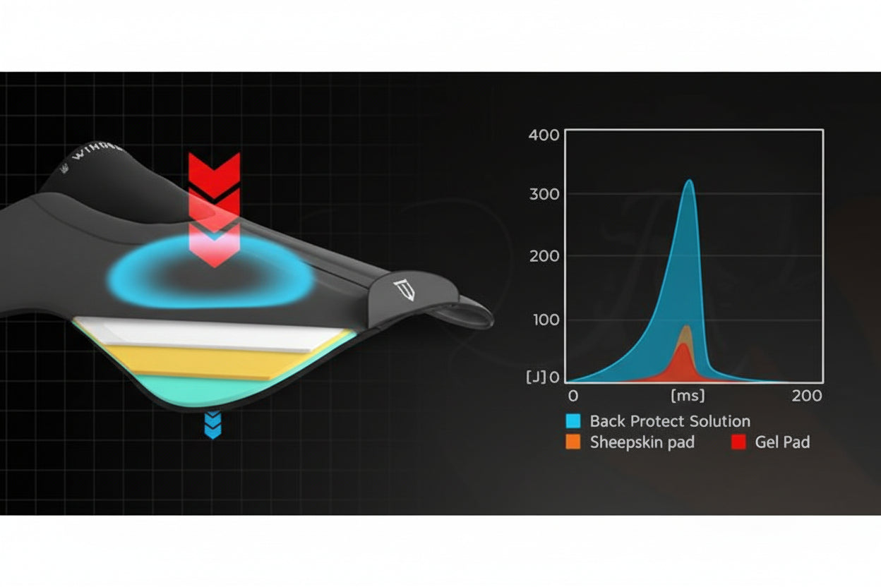 Winderen Dressuurzadelonderlegger