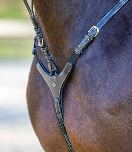 LJ Leathers Pro Selected Heritage 3-Punkt-Jagd-Martingal