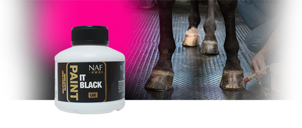 NAF Paint It Black Hoeflak 250ml