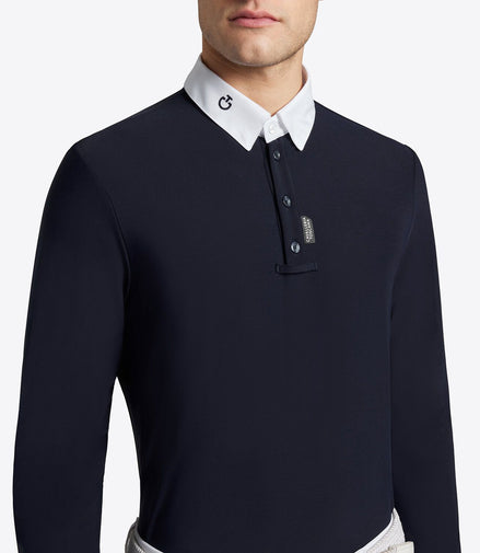 Cavalleria Toscana Wedstrijdshirt Navy L