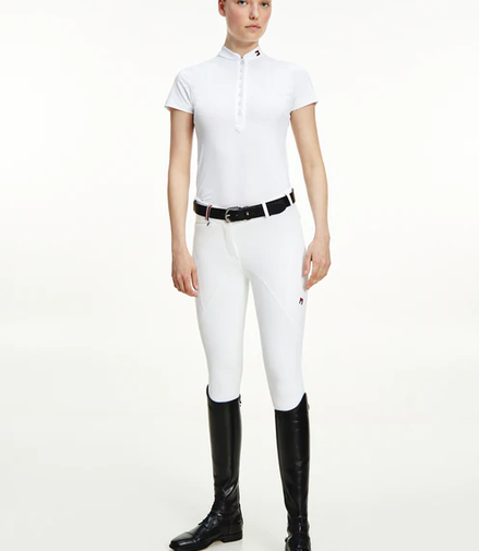 Tommy Hilfiger Equestrian Wedstrijd Shirt Short Sleeve