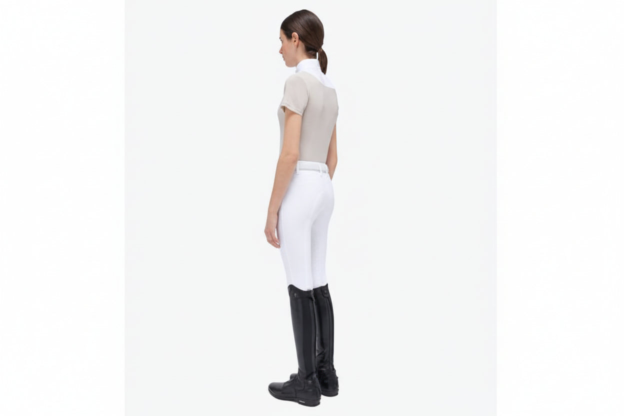 Cavalleria Toscana Jersey Competition Shirt S/S Bib Filles